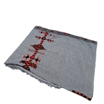 Voile Shali brodé. TexSh2. La Route des Rois. Lifestyle. Textile
