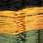 Voile Shali brodé. TexSh5. La Route des Rois. Lifestyle. Textile