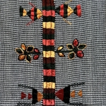 Voile Shali brodé. TexSh1. La Route des Rois. Lifestyle. Textile