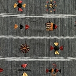 Voile Shali brodé. TexSh1. La Route des Rois. Lifestyle. Textile