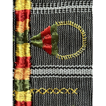 Voile Shali brodé. TexSh6. La Route des Rois. Lifestyle. Textile