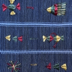 Voile Shali brodé. TexSh3. La Route des Rois. Lifestyle. Textile