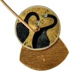 Boucles doreilles Djohar Carmin et Antique Gold. BijA1. La Route des Rois. Lifestyle. Bijoux