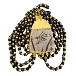 Collier Jasmine Noires et Cendres. BijA13. La Route des Rois. Lifestyle. Bijoux