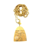 Collier Yazira Carmin et Antique Gold. BijA14. La Route des Rois. Lifestyle. Bijoux