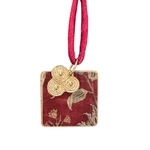 Collier Yasmina Carmin et Antique Gold. BijA7. La Route des Rois. Lifestyle. Bijoux