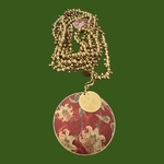 Collier Oneïssa Carmin et Antique Gold. XXX6. La Route des Rois. Lifestyle. Bijoux