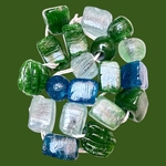 Collier Décoratif Pâte de Verre. VerCol7 La Route des Rois. Lifestyle. Pâte de Verre Décorative