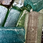 Collier Décoratif Pâte de Verre. VerCol17. La Route des Rois. Lifestyle. Pâte de Verre Décorative