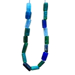 Collier Décoratif Pâte de Verre. VerCol15. La Route des Rois. Lifestyle. Pâte de Verre Décorative