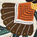 Coussin KHAYAMEYA: TexCKh4. La Route des Rois. Lifestyle. Textile