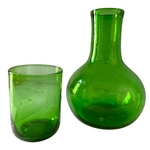 Duo - Carafe Mouna. La Route des Rois. Lifestyle. Verre soufflé Egypte