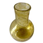 Carafe Mouna verre soufflé Egypte. Jaune doré. La Route des Rois. Lifestyle. Verre soufflé Egypte