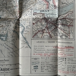 Carte Taride du Département dOran. La Route des Rois. Librairie. Voyage