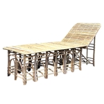 Meuble Artisanal en Bois de Palmier Dattier-Chaise Longue Paloma. Egypte. MobPCl. La Route des Rois. Lifestyle. Mobilier artisanal