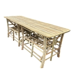 Meuble Artisanal en Bois de Palmier Dattier-Banc Salam-Egypte. MobSB. La Route des Rois. Lifestyle. Mobilier artisanal