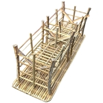 Meuble Artisanal en Bois de Palmier Dattier-Banc Salam-Egypte. MobSB. La Route des Rois. Lifestyle. Mobilier artisanal