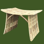 Meuble Artisanal en Bois de Palmier Dattier-Siege Pharaon-Egypte. MobPPS. La Route des Rois. Lifestyle. Mobilier artisanal