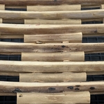 Meuble Artisanal en Bois de Palmier Dattier-Siege Pharaon-Egypte. MobPPS. La Route des Rois. Lifestyle. Mobilier artisanal