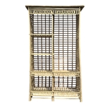 Meuble Artisanal en Bois de Palmier Dattier-Etagere Hadiran-Egypte. MobPHA. La Route des Rois. Lifestyle. Mobilier artisanal