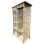 Meuble Artisanal en Bois de Palmier Dattier-Etagere Hadiran-Egypte. MobPHA. La Route des Rois. Lifestyle. Mobilier artisanal