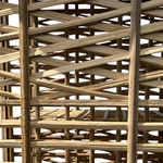 Meuble Artisanal en Bois de Palmier Dattier-Etagere Hadiran-Egypte. MobPHA. La Route des Rois. Lifestyle. Mobilier artisanal