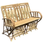 Meuble Artisanal en Bois de Palmier Dattier-banquette Thiqa-Egypte. MobPBT. La Route des Rois. Lifestyle. Mobilier artisanal