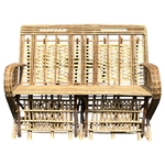Meuble Artisanal en Bois de Palmier Dattier-banquette Thiqa-Egypte. MobPBT. La Route des Rois. Lifestyle. Mobilier artisanal