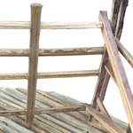 Meuble Artisanal en Bois de Palmier Dattier-Table basse Nadim-Egype. La Route des Rois. Lifestyle. Mobilier artisanal