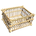 Meuble Artisanal en Bois de Palmier Dattier-cagette khashabi-Egypte. La Route des Rois. Lifestyle. Mobilier artisanal