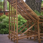 Meuble Artisanal en Bois de Palmier Dattier-Chaise Longue New Paloma-Egypte. MobNPCl. La Route des Rois. Lifestyle. Mobilier artisanal