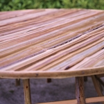 Meuble Artisanal en Bois de Palmier Dattier-Table basse Nadim-Egypte. MobPTN. La Route des Rois. Lifestyle. Mobilier artisanal