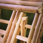 Meuble Artisanal en Bois de Palmier Dattier-banquette Thiqa-Egypte. MobPBT. La Route des Rois. Lifestyle. Mobilier artisanal