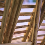 Meuble Artisanal en Bois de Palmier Dattier-banquette Thiqa-Egypte. MobPBT. La Route des Rois. Lifestyle. Mobilier artisanal
