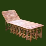 Meuble Artisanal en Bois de Palmier Dattier-Chaise Longue Paloma-Egypte. MobPCl. La Route des Rois. Lifestyle. Mobilier artisanal