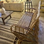 Meuble Artisanal en Bois de Palmier Dattier-banquette Thiqa-Egypte. MobPBT. La Route des Rois. Lifestyle. Mobilier artisanal
