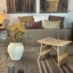 Meuble Artisanal en Bois de Palmier Dattier-Siege Pharaon-Egypte. MobPPS. La Route des Rois. Lifestyle. Mobilier artisanal