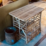 Meuble Artisanal en Bois de Palmier Dattier-Table Aria-Egypte. MobArT. La Route des Rois. Lifestyle. Mobilier artisanal