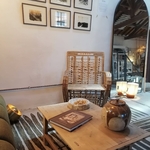 Meuble Artisanal en Bois de Palmier Dattier-Fauteuil Arioso-Egypte. MobAriF. La Route des Rois. Lifestyle. Mobilier artisanal