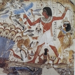 LALOUETTE Claire : LArt Figuratif dans lEgypte Pharaonique Peinture et Sculptures.  La Route des Rois. Librairie. Archéologie