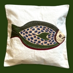 Coussin Khayameya. TexCKh19. La Route des Rois. Lifestyle. Textile
