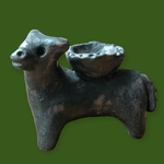 Figurine Animalière Céramique Ecole du Fayoum. CerFigAF10. La Route des Rois. Lifestyle. Céramique