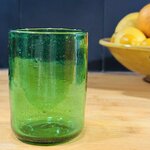 Verre Palantir vert Egypte. VerPa5. La Route des Rois. Lifestyle. Verre soufflé Egypte