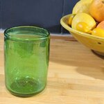 Verre Palantir vert Egypte. VerPa5. La Route des Rois. Lifestyle. Verre soufflé Egypte