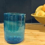 Verre Palantir turquoise Egypte. VerPa3. La Route des Rois. Lifestyle. Verre soufflé Egypte