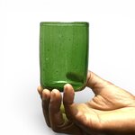 Verre Palantir vert Egypte. VerPa5. La Route des Rois. Lifestyle. Verre soufflé Egypte