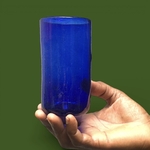 Verre Prométhée bleu Egypte. VerPr2. La Route des Rois. Lifestyle. Verre soufflé Egypte