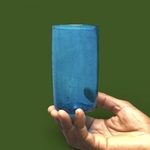 Verre Prométhée Turquoise Egypte. VerPr1. La Route des Rois. Lifestyle. Verre soufflé Egypte