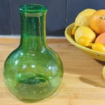Carafe Mouna verte Egypte. VerMoCa4. La Route des Rois. Lifestyle. Verres Soufflés Egypte