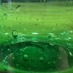 Carafe Hestia verte Egypte. VerHeCa3. La Route des Rois. Lifestyle. Verres Soufflés Egypte